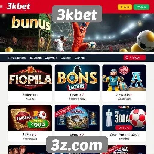 Análise das promoções e bônus do site 3kbet
